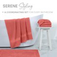 thumbnail image 6 of Martex Cotton Bath Rug | Ringspun Soft & Absorbent Non-Slip Quick-Dry Bathroom Mat | Coral, 6 of 9