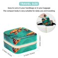 thumbnail image 5 of Sea Turtle Travel Portable Jewelry Stand and Organizer Box - Square Storage Box for Rings, Earrings, Necklaces, Bracelets, and More - Suitable for Girls and Women - Jewelry Boxes for Travel, 5 of 6