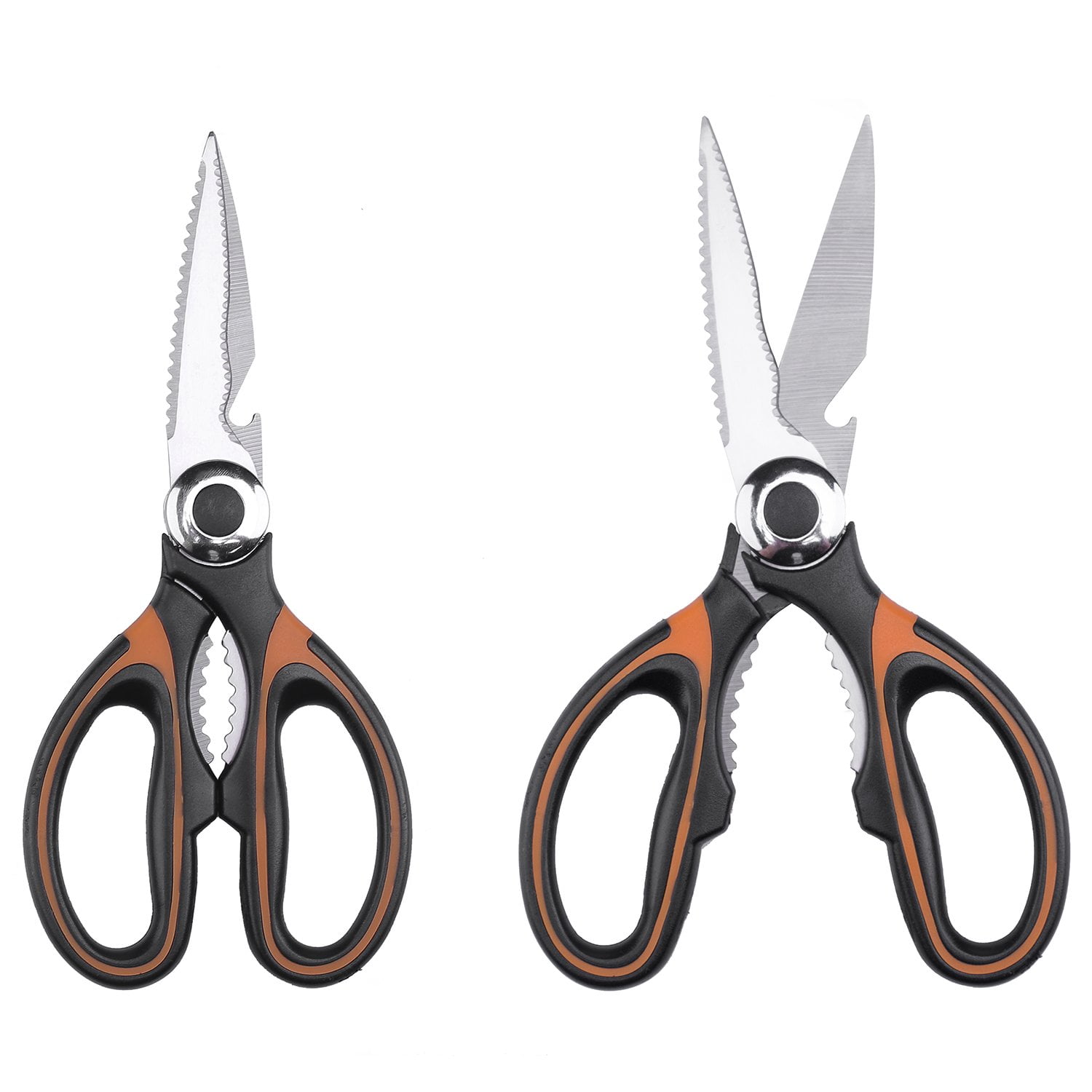 2 PACK Kitchen Scissors Heavy Duty Cooking Shears for Cutting Poultry