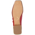 thumbnail image 5 of Journee Womens Gredah Double Buckle Mary Jane Dress Flats, Widths Available, 5 of 9