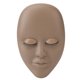 thumbnail image 2 of Cabeza de maniquí Párpados Cabeza de maniquí de Pestañas Párpados Realistas Extraíbles con Pestañas Párpados de Reemplazo de maniquí para Práctica Pestañas Maquillaje ANGGREK Otros, 2 of 8