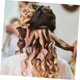 thumbnail image 5 of Rizadores de pelo sin calor, 6 unidades, grandes, de espuma suave, para cabello largo, para peinar rizos naturales durante la noche., 5 of 5