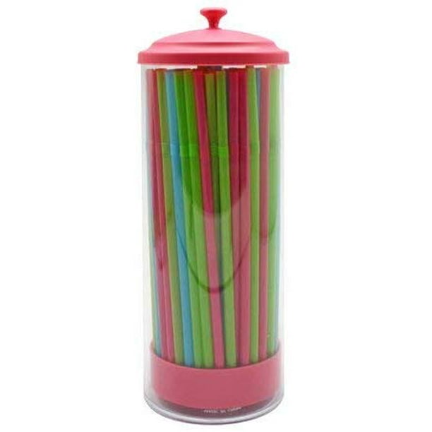 Straws Dispenser (pink)
