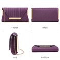 thumbnail image 2 of Dasein Glitter Clutch Purses Women Evening Bags Flap Envelope Cluthes Formal Handbags Wedding Party Prom Purse, 2 of 7