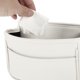 thumbnail image 5 of Bote de Basura para Coche Único Bargains, Portátil y Colgante, Bote de Basura de Cuero Sintético para la Puerta del Coche 1 Pcs Blanco, 5 of 6