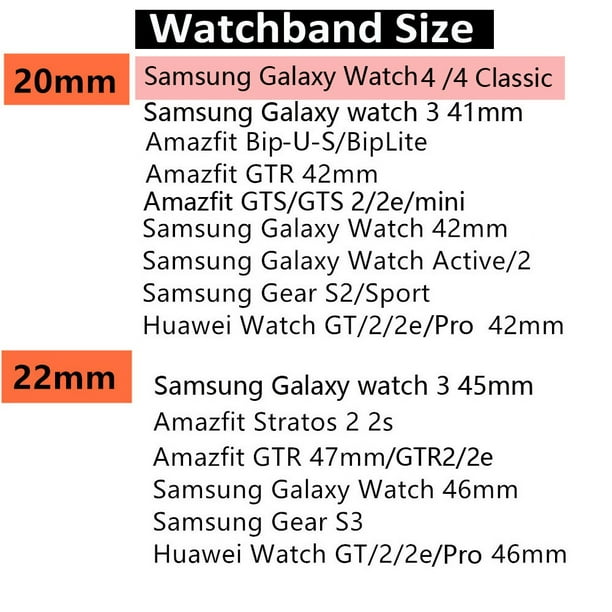 Almnvo Nylon Strap For Samsung Galaxy Watch 4 Classic 46mm 42mm Active Gear S3 S2 Frontier Classic Adjustable Sport 20mm 22mm Band Bracelet For Huawei