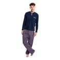thumbnail image 4 of Pijama Hombre Playera Tejido De Punto ALG. Pantalon Popelina, 4 of 8