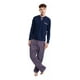thumbnail image 4 of Pijama Hombre Playera Tejido De Punto ALG. Pantalon Popelina, 4 of 8