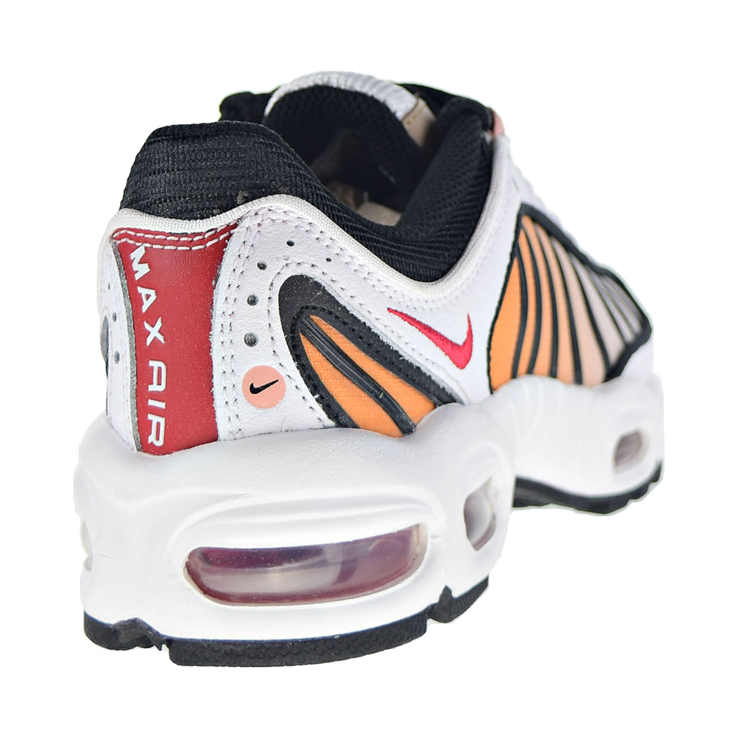 Nike Air Max Tailwind 4 Women's Shoes White-Black-Coral Stardust-Gym Red cj7976-100 - image 3 of 6