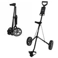 thumbnail image 2 of Caddymatic Golf i-Trac Chariot de Golf Pliant à 2 Roues Noir/gris, 2 of 7