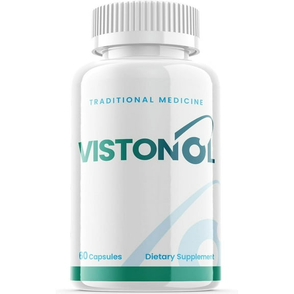 (1 Pack) Vistonol - Revolutionary Advanced Vision Matrix Formula - Supports Healthy Vision - Dietary Supplement for Eyes Sight - 60 Capsules
