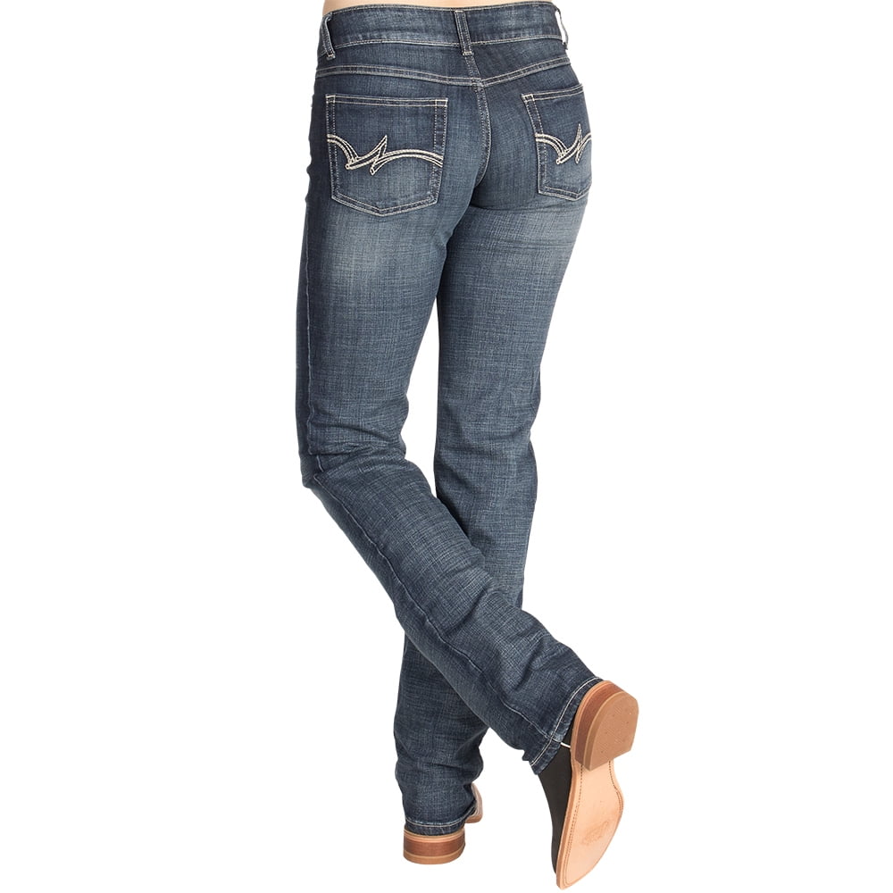 Wrangler Womens Straight Jeans 