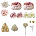 thumbnail image 1 of Advancent Llamativas decoraciones para tartas bohemias, para cualquier ocasión, bonitas decoraciones de estilo bohemio vintage Decoración conjunto 7, 1 of 6