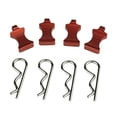 thumbnail image 4 of Clips de carrocería Zulema 12 Piezas para RC 1/6 Con Soporte, 4 of 5