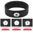 thumbnail image 4 of Toystoory Diadema deportiva Correr de noche 3 modos de luz Luz LED Banda para el sudor Elástica Ropa Deportiva, Zapatos gris oscuro, 4 of 6