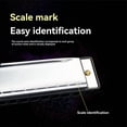 thumbnail image 4 of 10 Hole Harmonica C Key Harmonica Mouth Organ Suitable for Music Enthusiasts Musical Instrument Educational Toy, 4 of 8