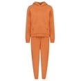 thumbnail image 5 of Riforla Womens Casual Hoodies with Pocket Hooded Sweatshirt Loose Fit Pullover Long Sleeve Drawstring Hoodie Sets Orange XXL, 5 of 5