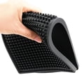 thumbnail image 6 of ZOENHOU 5 Pcs 12 x 6 Inch Black Rubber Bar Service Spill Mat, 6 of 7