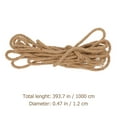 thumbnail image 2 of YSNOOWE 1Set Wear Resistant Handworked Jute Rope Khaki Decorative Rope for Party and Home Embellishment, 2 of 8