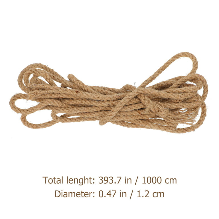 NUOLUX Rope Twine Jute String Gift Picture Climbing Thick Natural
