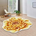 thumbnail image 4 of Area Rugs,Heat Transfer 3D Shaped Flower Floor Mat Sofa Bedroom Living Room Carpet, 4 of 6