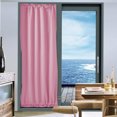 thumbnail image 4 of Yannianjz under $5 Blackout Rod Pockets Window/Door Curtain Back Side Panels for Privacy - Blackout Thermal Insulated Classroom Curtains Lockdown Shade for French Door, 4 of 8