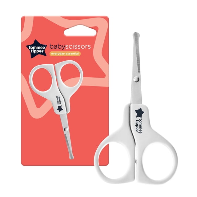 Tijeras para bebé Tommee Tippee Essential Basics con puntas redondeadas