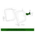 thumbnail image 3 of Quarter Window Lock Gray Quarter Window Latch Assembly Enhanced Security Quarter Window Latch Replacement for   2000-2006 Gray, 3 of 7
