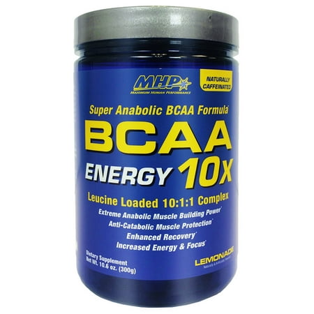  BCAA 10X énergie Lemonade 300 G 30 Portions