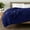 Navy Blue, variant on JML Soft Plush Fleece Blanket For Bed Sofa,Lightweight Flannel Blanket,Full/Queen 79"x81",Purple