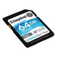 thumbnail image 2 of Memoria Kingston Canvas Go! Plus SDXC UHS-I U3 de 64GB, Clase 10. Kingston SDG3/64GB, 2 of 2