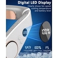 thumbnail image 4 of Aire acondicionado portátil recargable Neck Fan QMKKX, blanco, 4 of 7