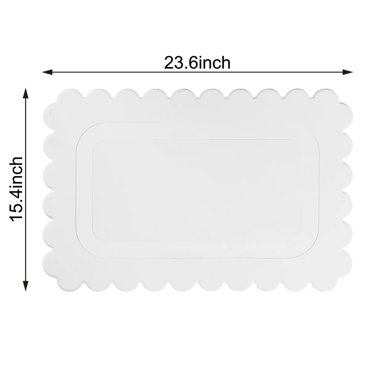 J&V TEXTILES Stone Bath Mat Diatomaceous Earth Shower Mat Non-Slip Super Absorbent Diatomite Stone Mats for Bathroom Floor Quick-Drying Easy to Clean 24''15'' Grey Scallop Stone