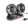 thumbnail image 2 of Moyic Ventilador de coche USB de 2 velocidades, enfriador eléctrico de aire Universal de bajo ruido de alta eficiencia, herramienta de Electrodomésticos, 2 of 6