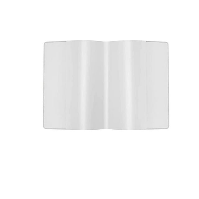 PVCS Transparent Vaccine Record Card Holder 13x9.3cm PrProtective Otector Sleeve for Office