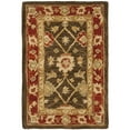 thumbnail image 2 of SAFAVIEH Anatolia Shirley Traditional Wool Area Rug, Olive/Rust, 6' x 9', 2 of 8