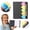 Black, variant on Sticky Note Notepad with Pen Green Cover — 60 Sheet Self-Stick Memo Pad with Pen, Portable Note Paper for Reminders and Daily Task Planning