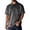 Black, variant on LTTVQM Men's Top Chest Pocket Washed Denim Style Polo Short Sleeve T-Shirt Soft Vacation Everyday Casual Blouses Army Green 3XL