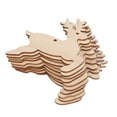 thumbnail image 4 of Adornos navideños, adornos navideños, manualidades para colgar árboles, decoración para árboles de Navidad, adornos colgantes navideños construidos para el futuro, 4 of 9
