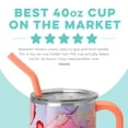 thumbnail image 5 of Swig Life 40oz Mega Mug | Insulated Stainless Steel Tumbler with Handle | Dreamsicle, 5 of 8
