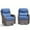 Brown/Blue, variant on Bellefurn Outdoor Swivel Rocker Patio Chairs with 6" Thick Cushions,Patio Swivel Chairs Set of 2 Wicker Rocking Chairs Patio Furniture Set for Porch Balcony Garden Deck Yard