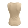 thumbnail image 4 of Seamless Women's Shapewear Top for 2026 Summer Fashion Sleeveless Bodysuit Tank Top With Built In Bra Wide Strap Form Fitting Basic Camisole, 4 of 6
