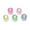 Multicolor-B, variant on Bead Weaving Craft Kit For DIY Jewelry Making With Assorted Beads Strings And Instructions Suitable For Kids And Adults Craft Projects 5PCS