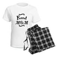 thumbnail image 4 of CafePress - Ferret MOM Women's Light Pajamas - Women's Short Sleeve Print T-Shirt and Pants Light Cotton Pajama Set, 4 of 7