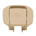 thumbnail image 2 of Rear Row  ISOFix Slot Button, ABS Heat Resistant Rear Child  Anchor Cover  Replacement For X1 For Repair Beige, 2 of 8