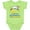 Lime Green, variant on Inktastic I Love My Grandparents to the Moon and Back Cute Sheep Boys or Girls Baby Bodysuit
