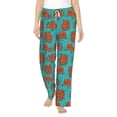thumbnail image 2 of Lsque Fun Octopus Print Women's Pajama Pants, Lounge Pant - Comfortable Home Wear,Elastic Waistband, Stylish Design-Large, 2 of 9