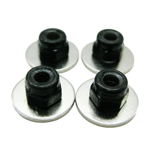Bewildely Reemplazo de tuerca de neumático M3 resistente y duradero para coches RC, estilo y mano de obra exquisita Kits de construcción modelo negro