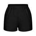 thumbnail image 4 of biudgviw Athletic Shorts for Women Elastic High Waisted Running Shorts Summer Comfy Solid Color Sporty Sweat Shorts, 4 of 6