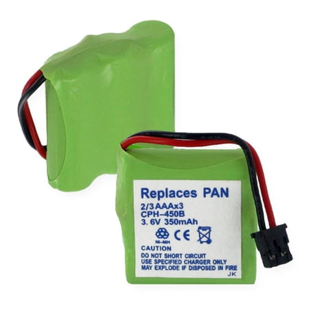 3.6V 2/3AA 3.6V Ni-MH Battery Fits Eton FRX3 Axis Radio Only F12 FR360